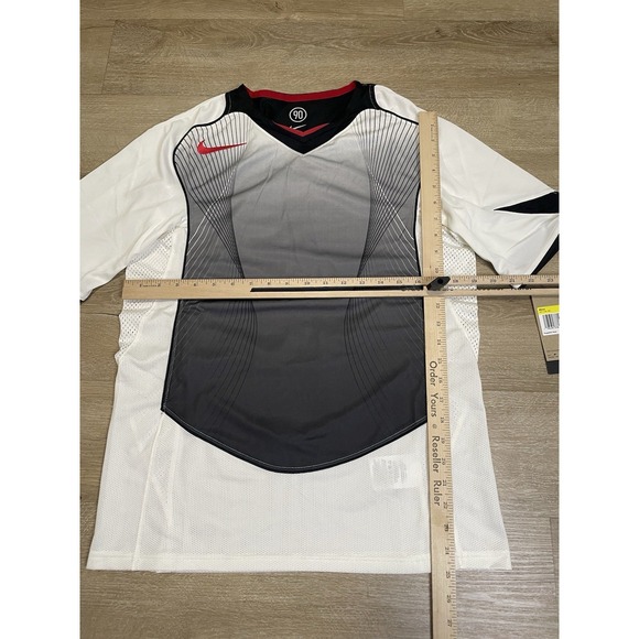 Nike Total 90 Dri-Fit Soccer Jersey Men's Size S Retro Y2k Loose Fit HV1178-133 - Picture 4 of 8